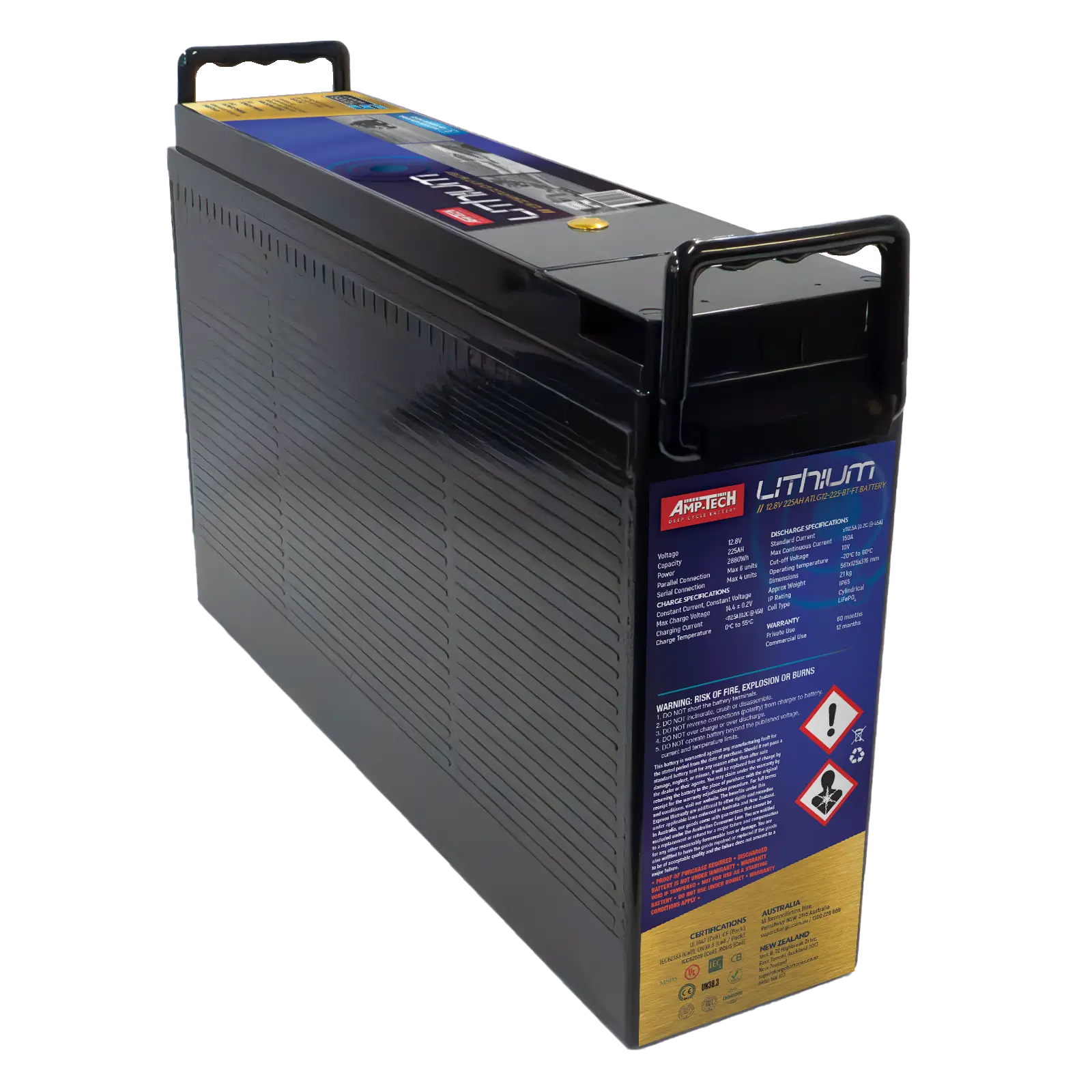 ATLG12-225BT-FT | Supercharge Batteries | High-Quality Battery