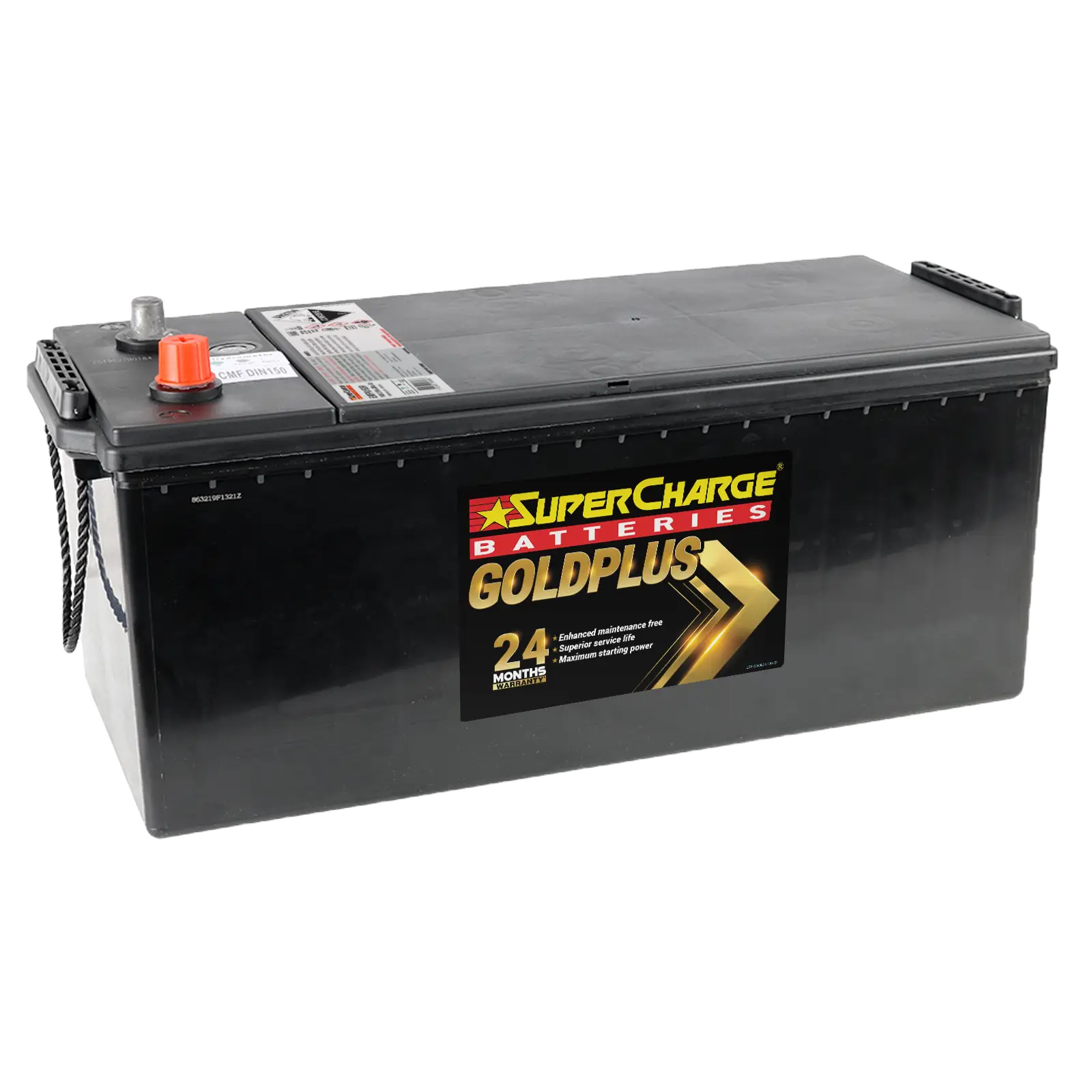 EMFN150R Supercharge Batteries GoldPlus – Maintenance-Free Truck Battery