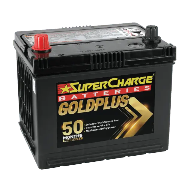 Supercharge Batteries MF50 GoldPlus Battery for Popular Automotive Applications