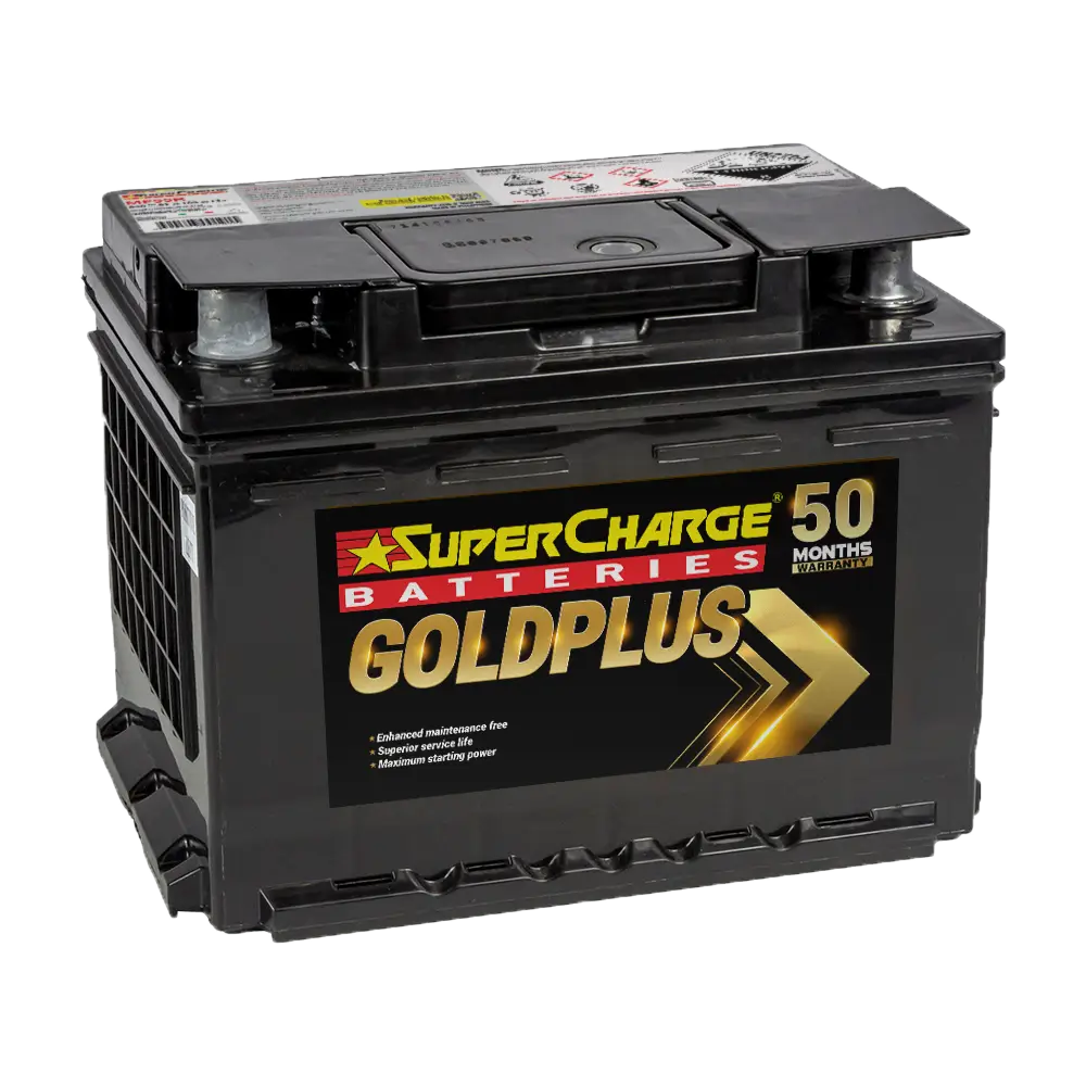 MF55R – Supercharge Batteries GoldPlus Maintenance-Free Battery for European Vehicles