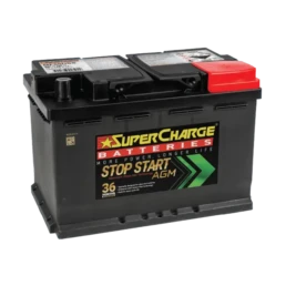 MF66HSS High-Performance Stop-Start AGM Battery for Vehicles.