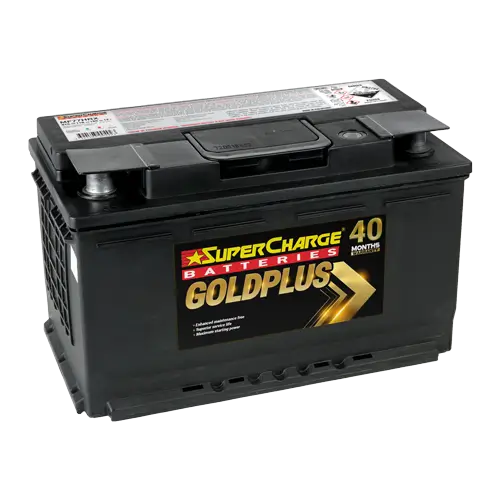 MF77HRX Supercharge Batteries GoldPlus – Maintenance-Free Automotive Battery