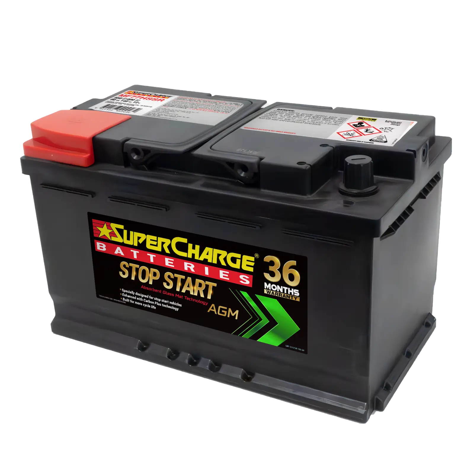 MF77HSSR - Powerful & Reliable Stop-Start AGM Battery