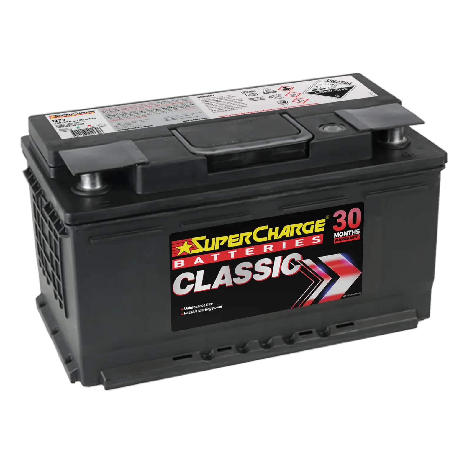 N77 | Supercharge Batteries | High-Quality Battery